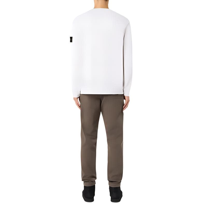 Худи STONE ISLAND Толстовка Мужская Белая - изображение 4