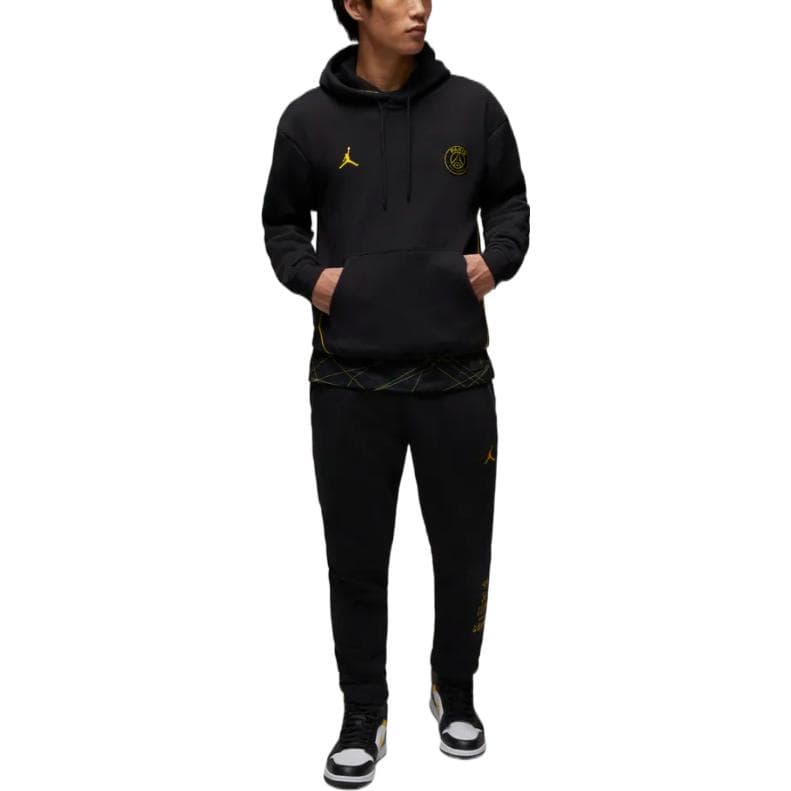 Штаны Jordan x PSG Logo Print Sweatpants Black - изображение 3