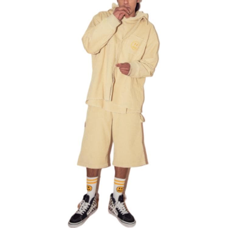 Худи Drew House SS22 Corduroy Hoodie Biscotti drew - изображение 3
