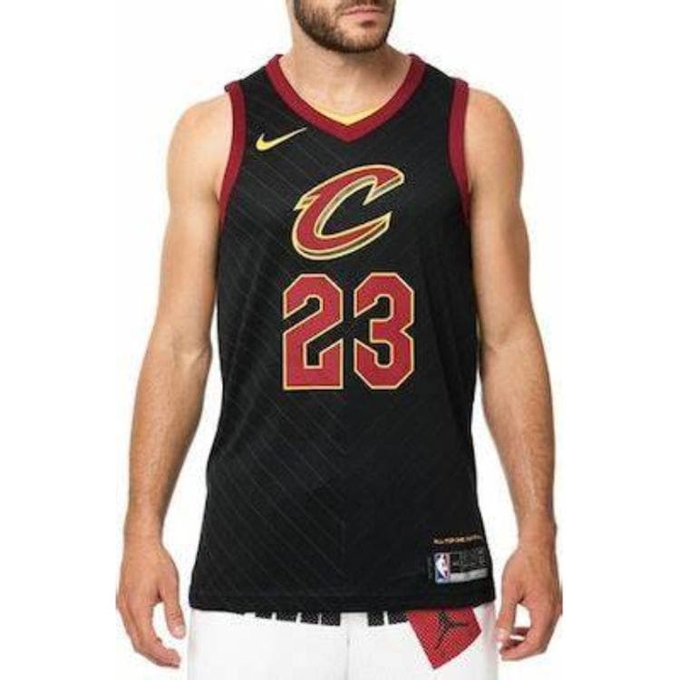 Баскетбольная майка Nike NBA LeBron James Cavaliers Jersey Black - изображение 3