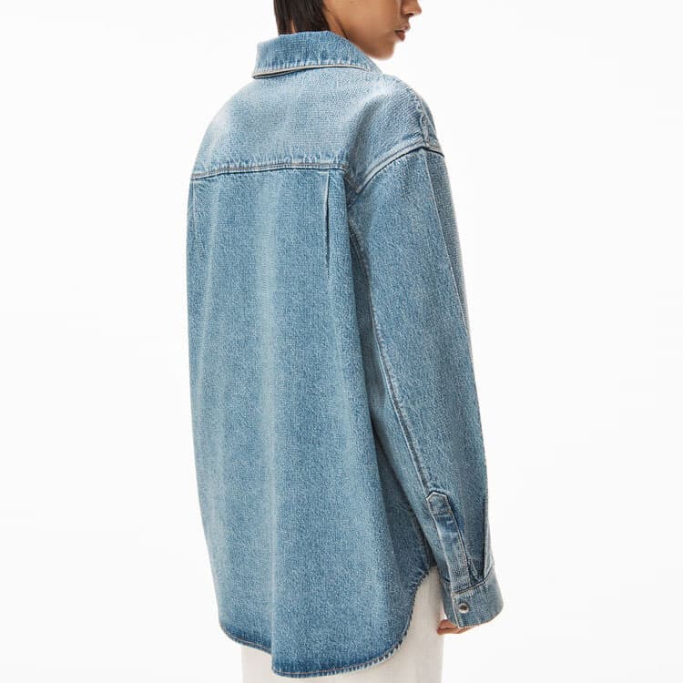 Джинсовая куртка alexander wang SS23 - изображение 3