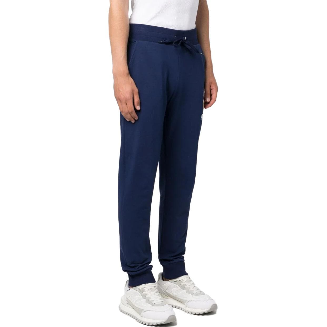 Штаны MOSCHINO Blue Men's Casual Pants MOSCHINO Синий Мужской Повседневный Брюки - изображение 4