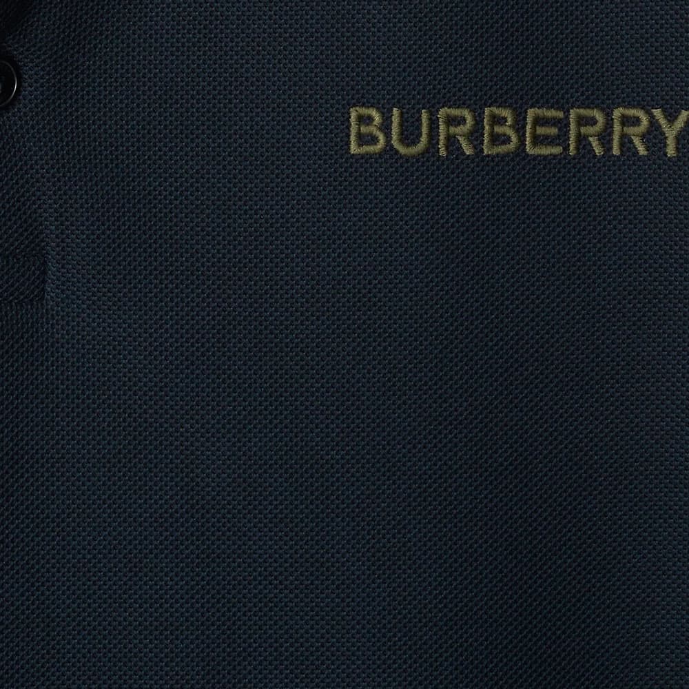 Поло Burberry SS24 Logo Polo Navy - изображение 6