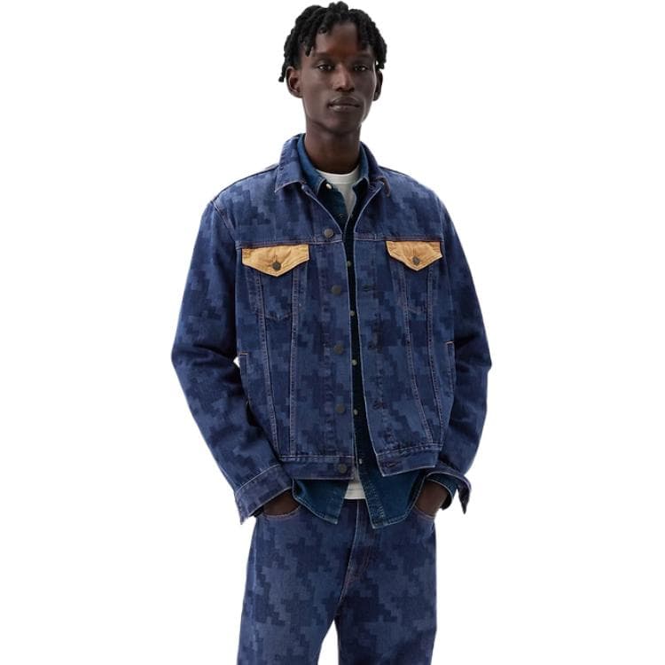 Джинсовая куртка GAP x Dapper Dan SS24 - изображение 5