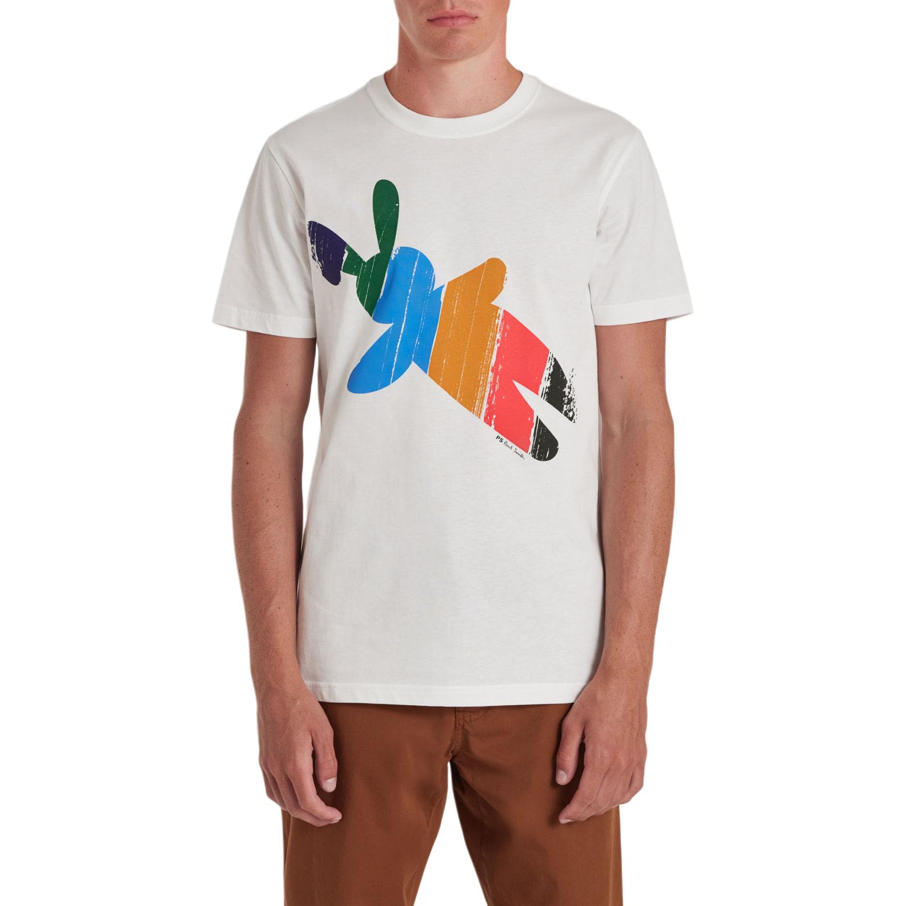Футболка Paul Smith 'Stripe Rabbit' Organic Cotton T - изображение 2