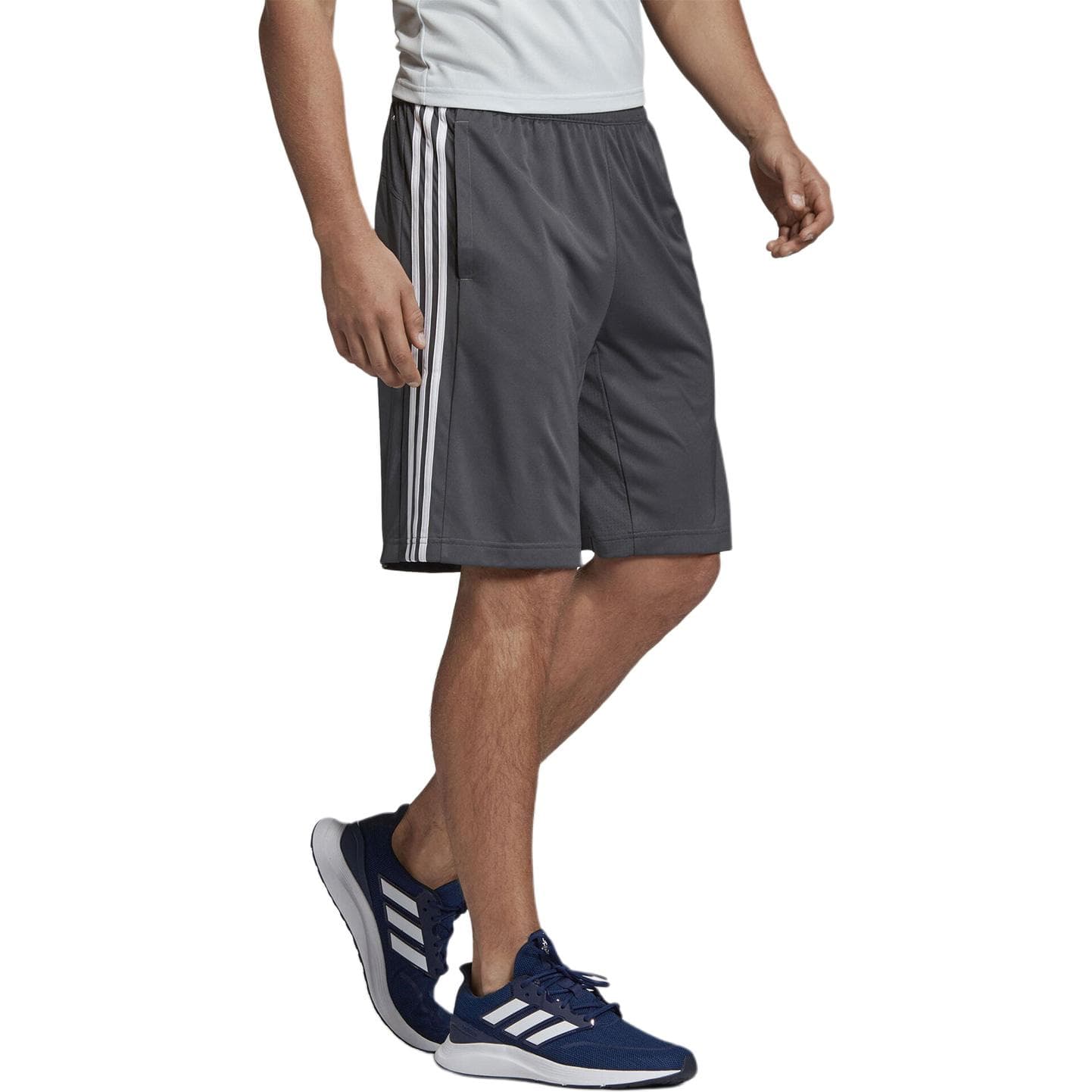Шорты Adidas Повседневные шорты Мужские Темно-серые - изображение 6