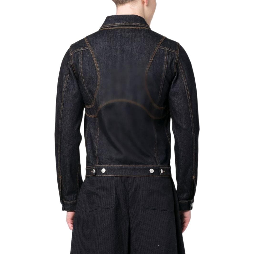 Джинсовая куртка Alexander McQueen SS23 - изображение 3