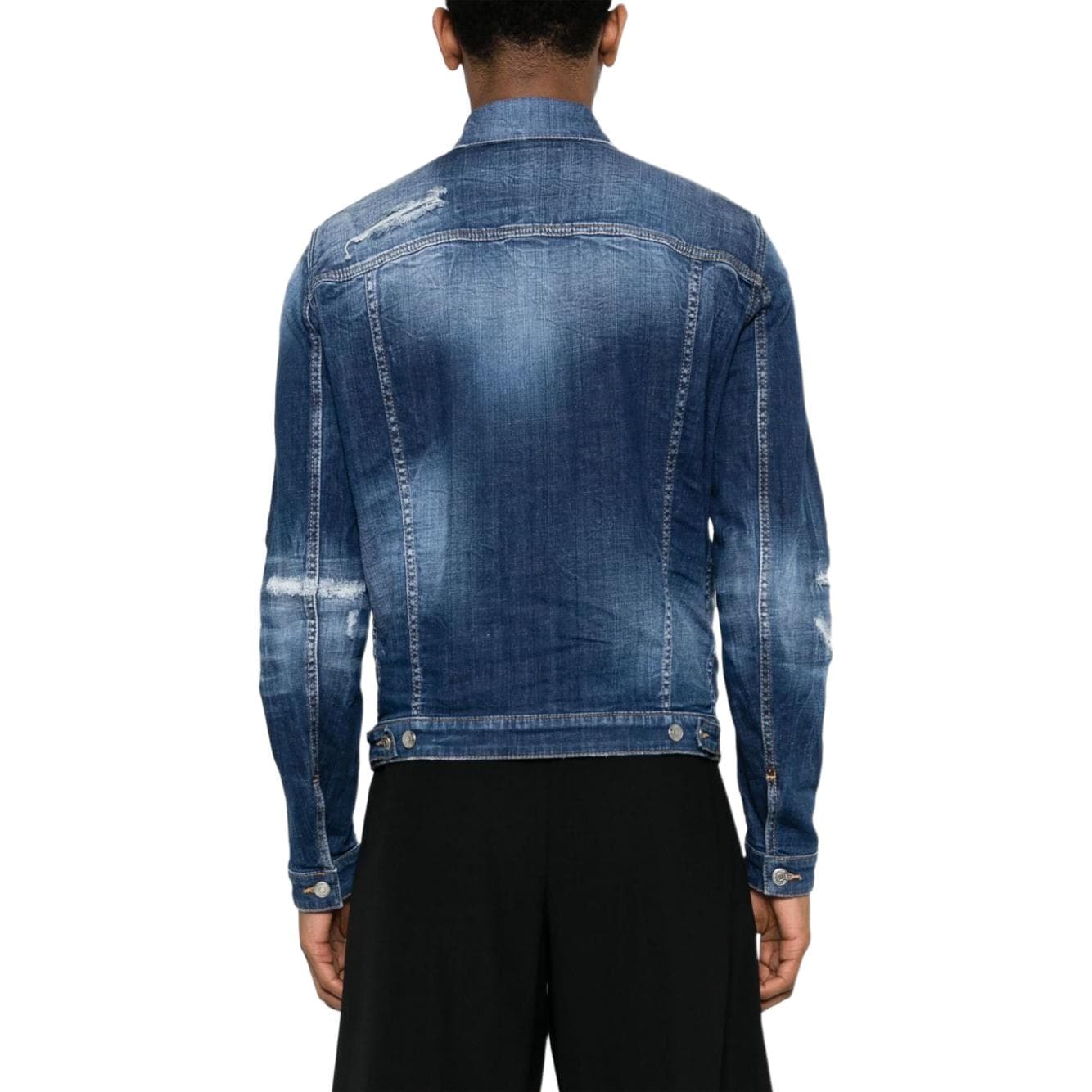 Джинсовая куртка DSQUARED 2 SS24 - изображение 4