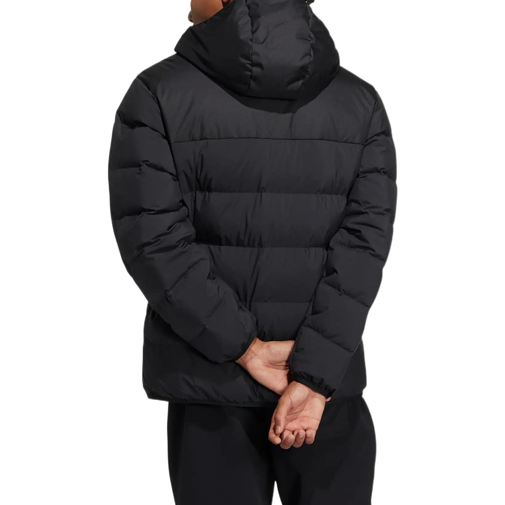 Зимняя куртка adidas Logo Print Puffer Jacket - изображение 3