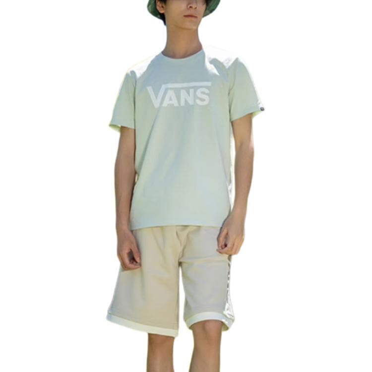 Футболка Vans T-Shirt Унисекс Светло-Зеленый - изображение 3