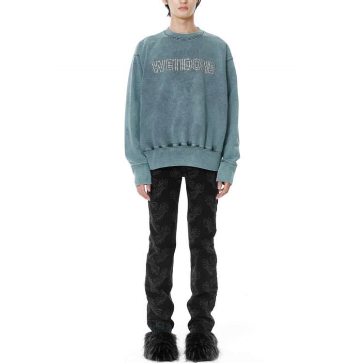 Худи WE11DONE FW21 Logo - изображение 2