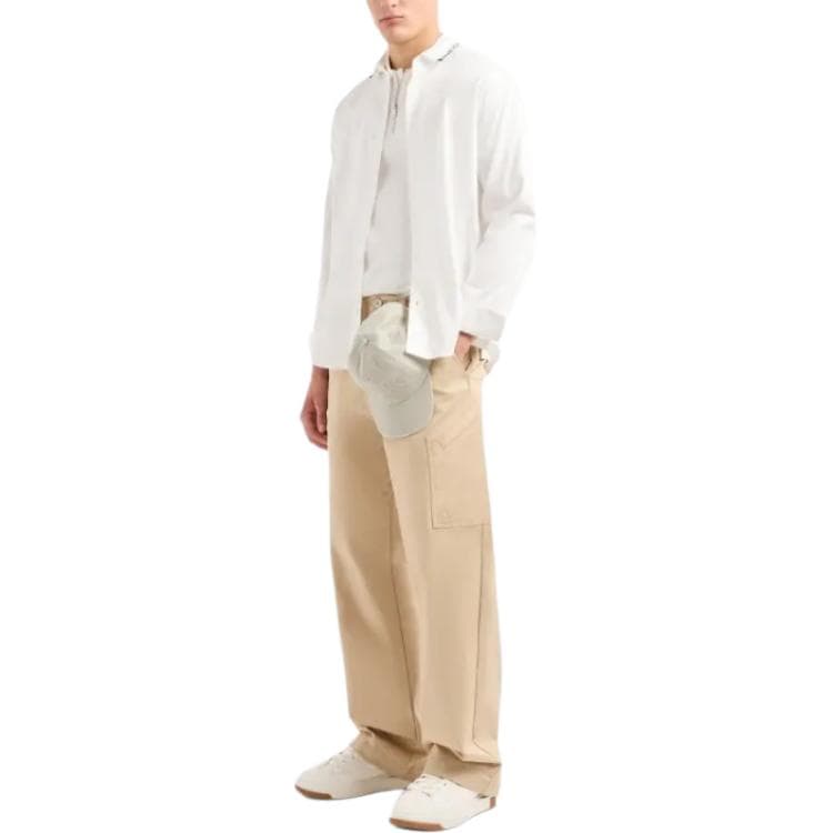 Рубашка EMPORIO ARMANI SS24 Logo - изображение 4