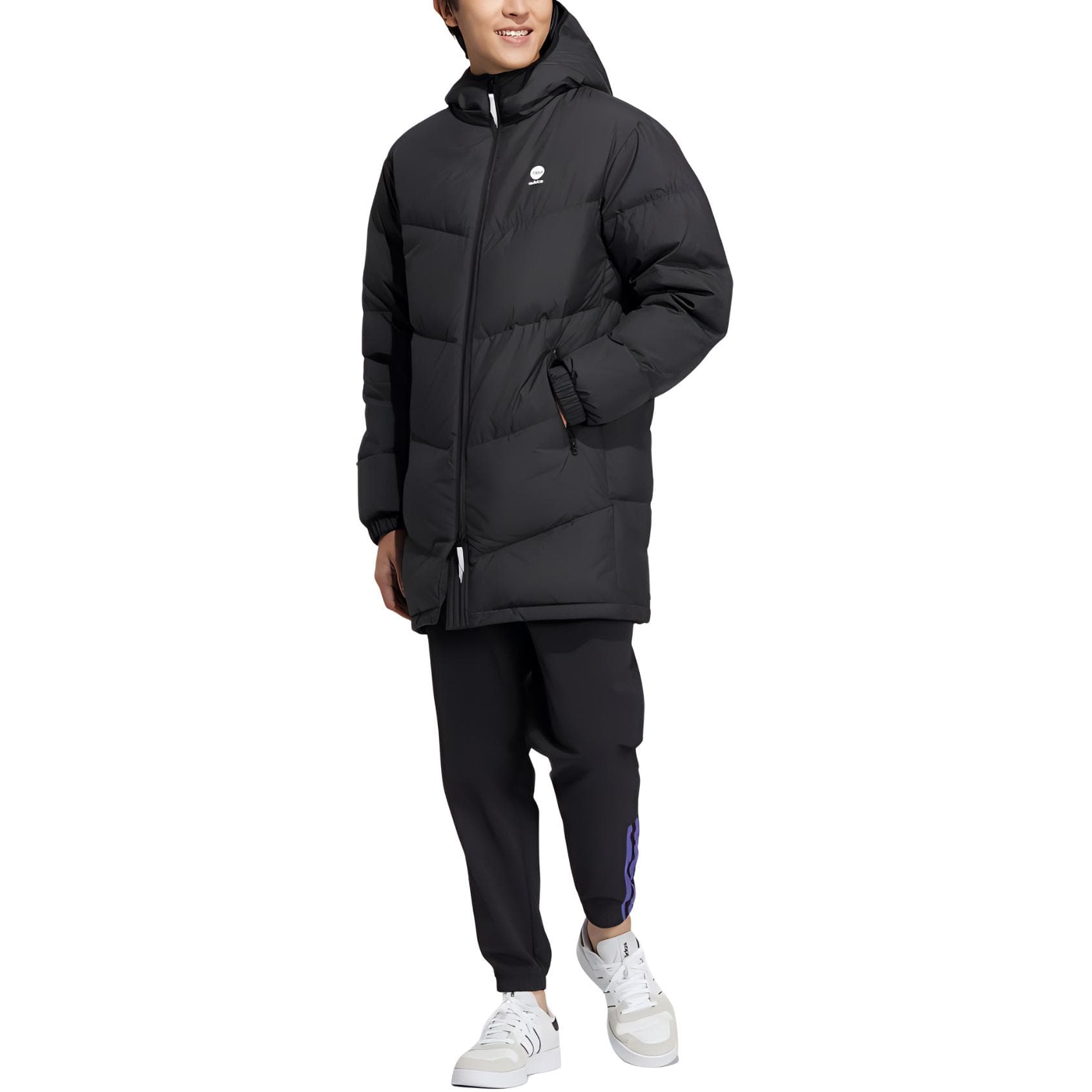 Зимняя куртка adidas neo Logo - изображение 2