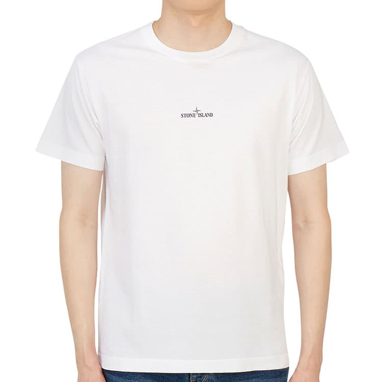 Футболка Stone Island T-Shirt White - изображение 3