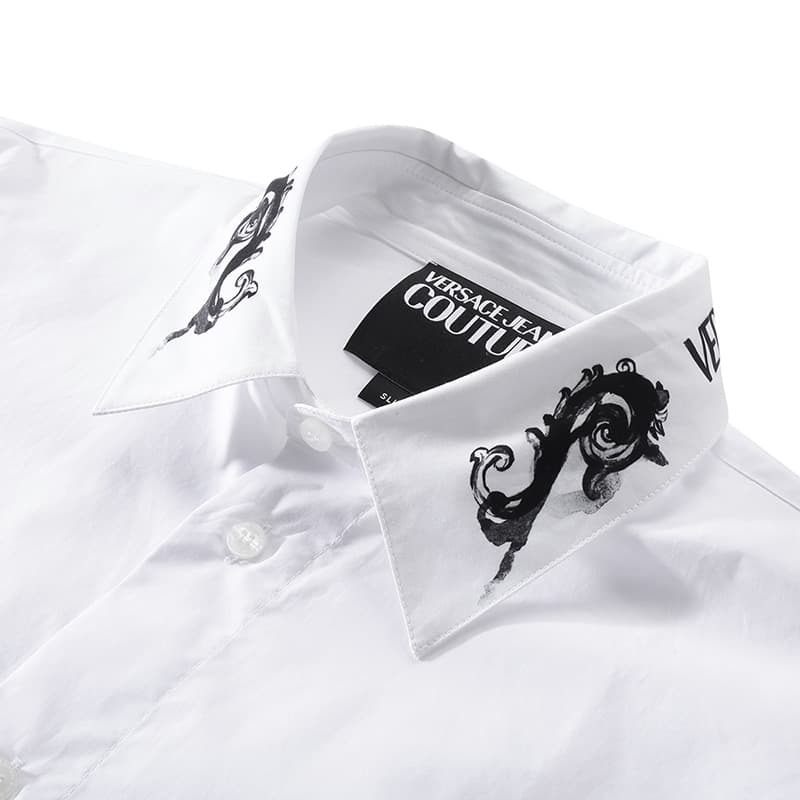 Рубашка VERSACE JEANS COUTURE SS24 Logo - изображение 3