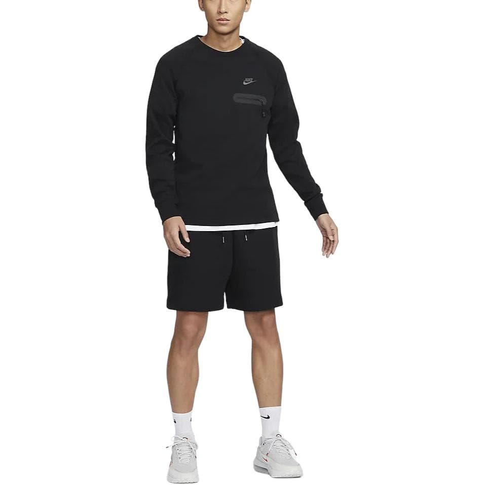 Шорты Nike Tech Fleece Shorts Black - изображение 3