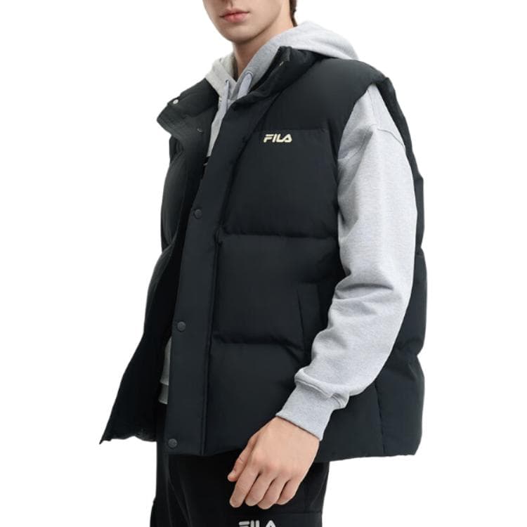 Куртка FILA ORIGINALE Мужской жилет глубокий черный - изображение 6