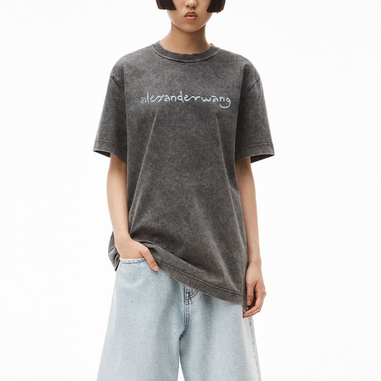 Футболка alexander wang SS22 LogoT - изображение 2
