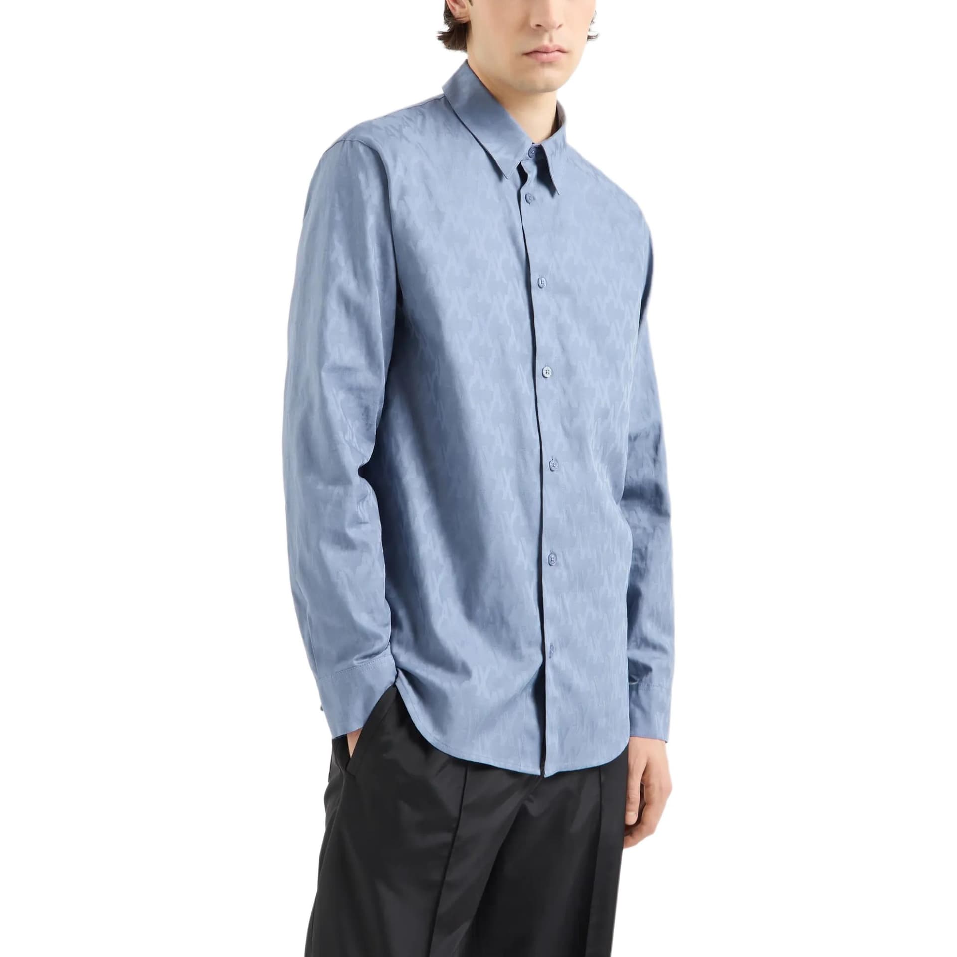 Рубашка ARMANI EXCHANGE SS24 Logo - изображение 2