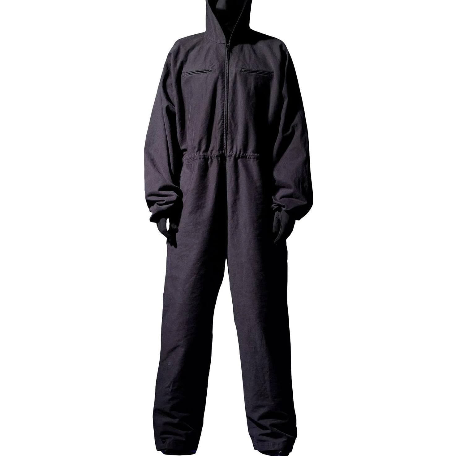 Комбинезон YEEZY x Gap x Balenciaga Hoodie Jumpsuit Black - изображение 5