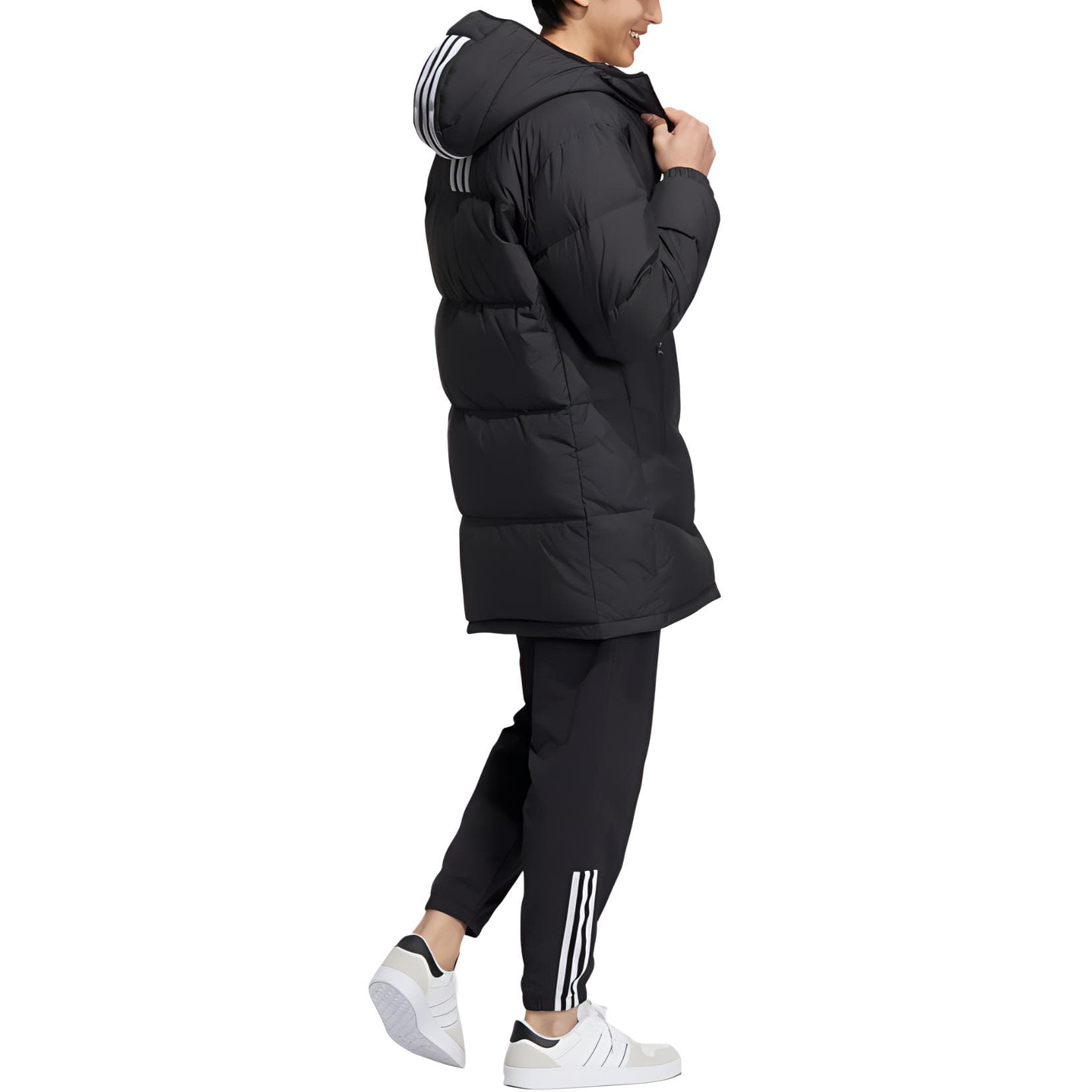 Зимняя куртка adidas neo Logo - изображение 4