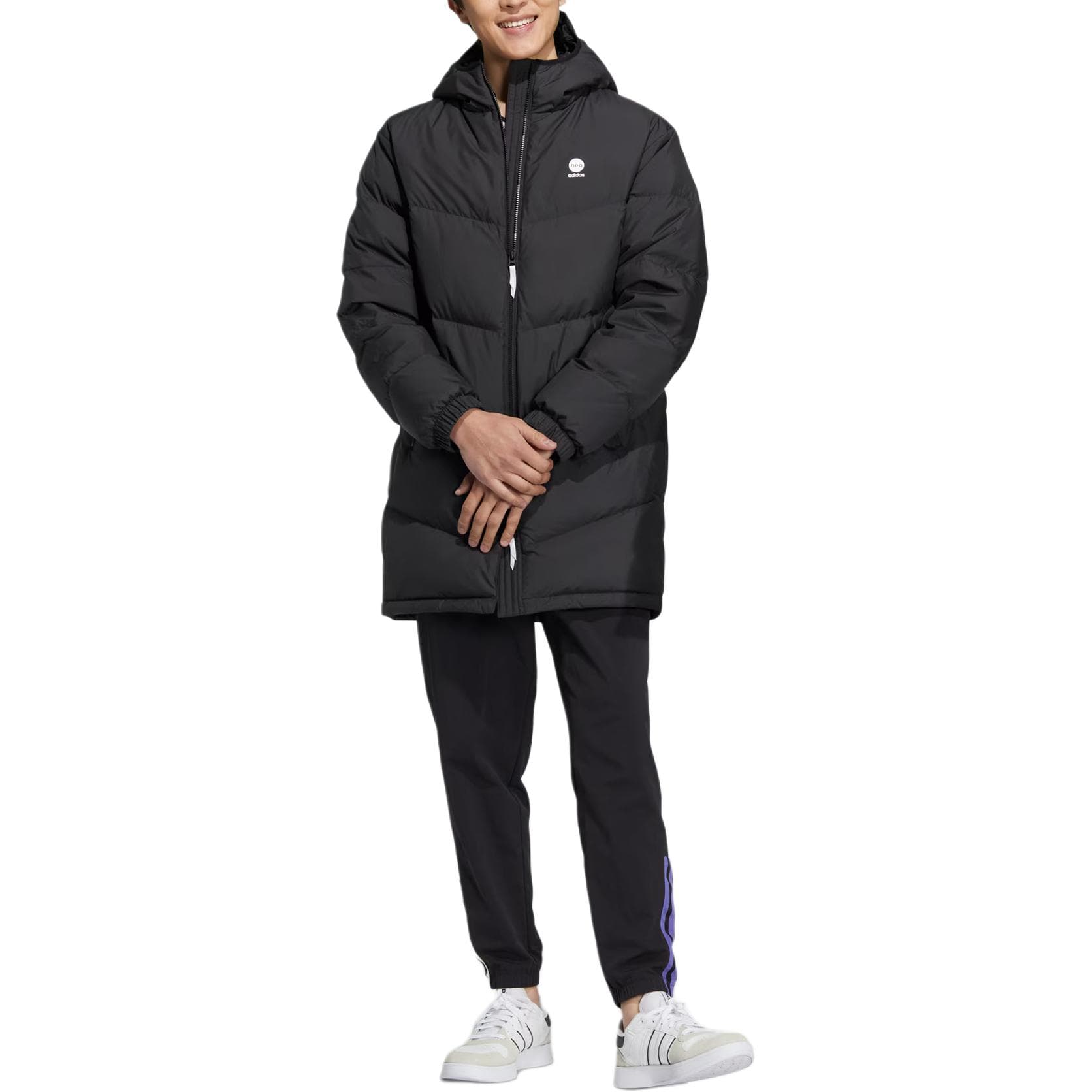 Зимняя куртка adidas neo Logo - изображение 3