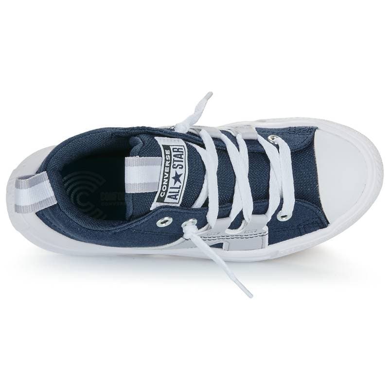 Converse Chuck TAYLOR All Star MID Топ Детские Кеды Синие Детские - изображение 5
