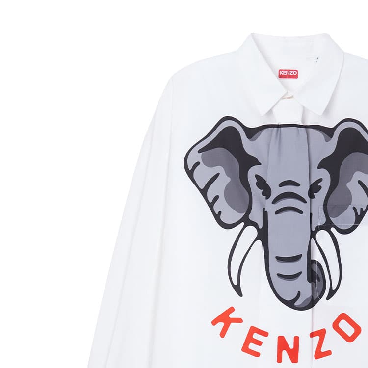 Рубашка KENZO SS23 Logo - изображение 6