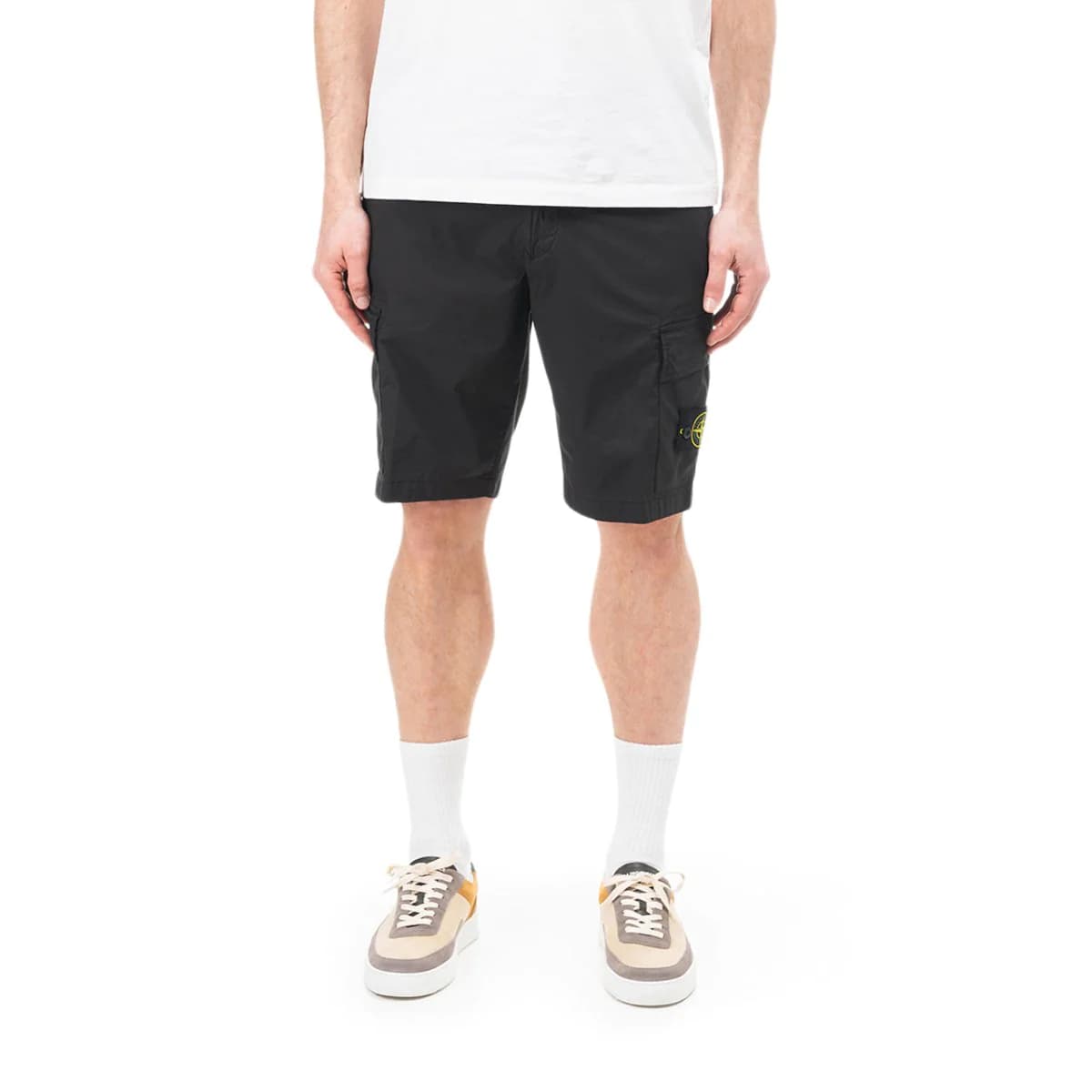 Шорты Stone Island SS21 Bermuda Shorts Black - изображение 3