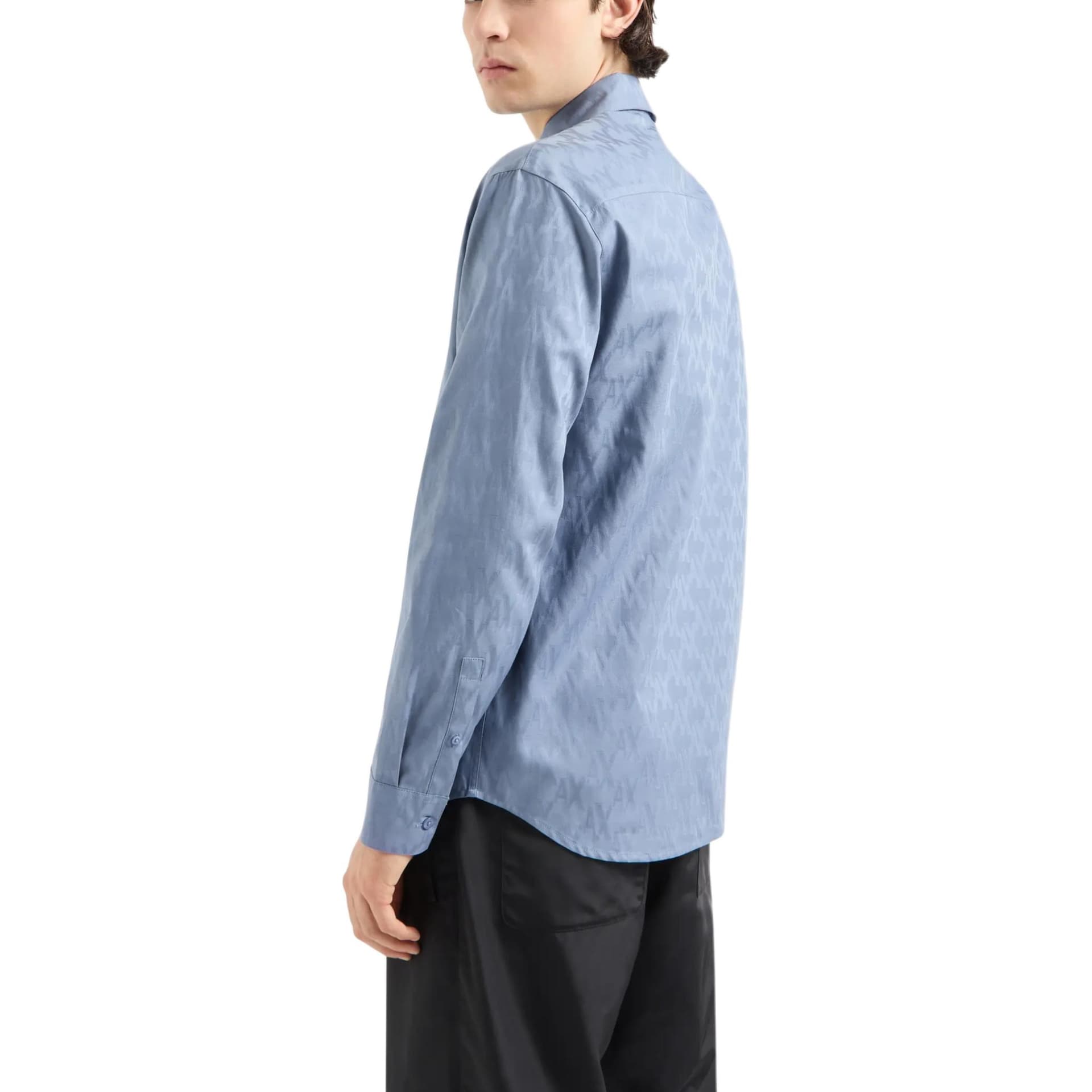 Рубашка ARMANI EXCHANGE SS24 Logo - изображение 4
