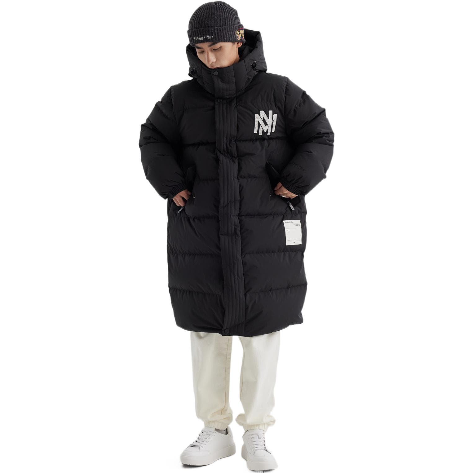 Зимняя куртка Mitchell Ness logo - изображение 5