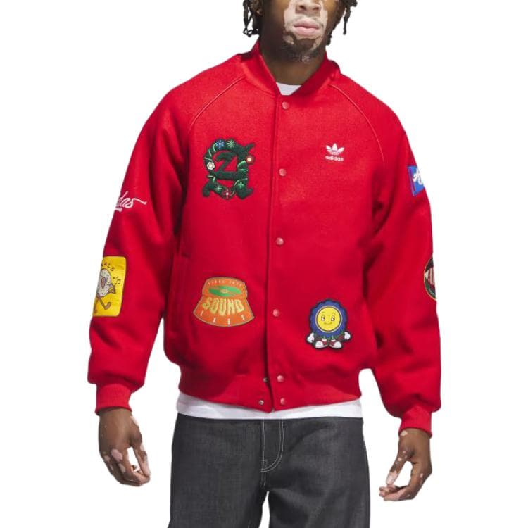 Куртка adidas Originals Collegiate Badge SST Letterman Jacket - изображение 3
