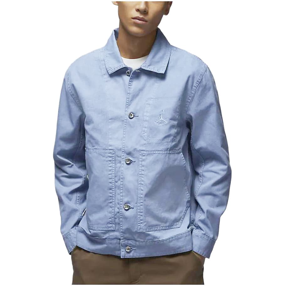 Куртка Jordan Essentials Blue Grey Jacket - изображение 3