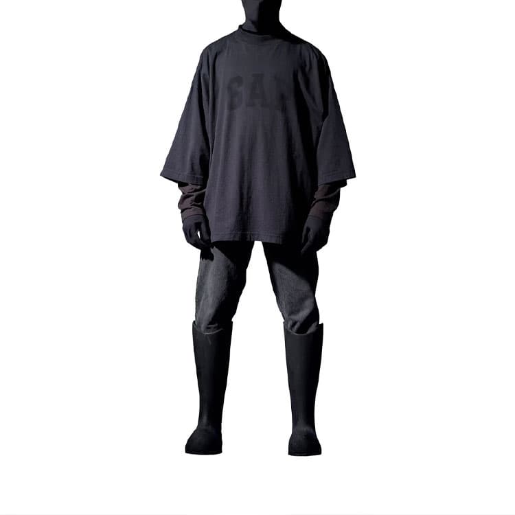 Футболка YEEZY x Gap x Balenciaga Dove 3/4 Sleeve Tee - изображение 5