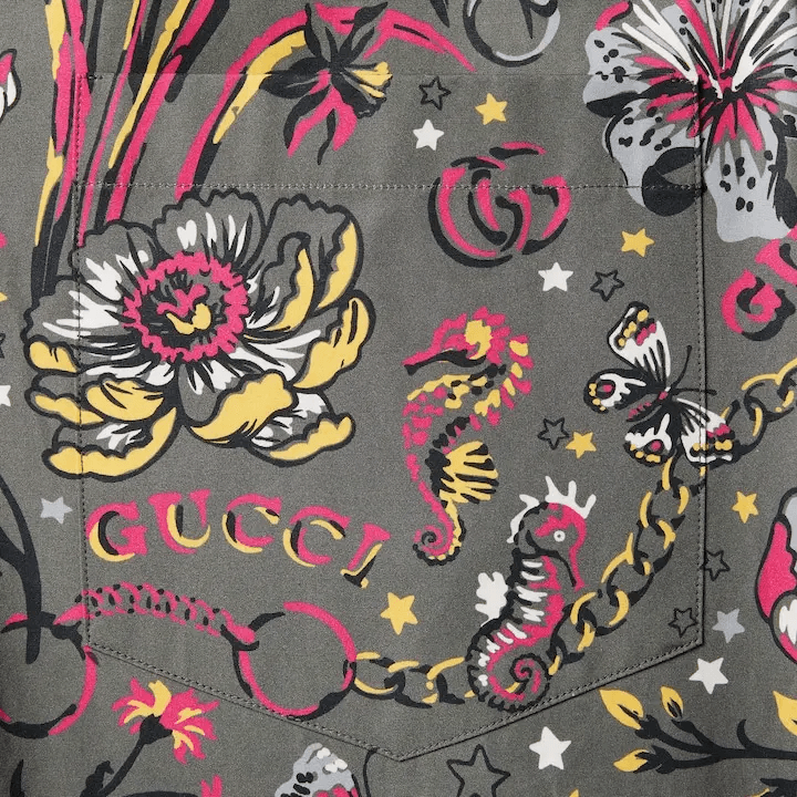 Рубашка GUCCI SS24 - изображение 6