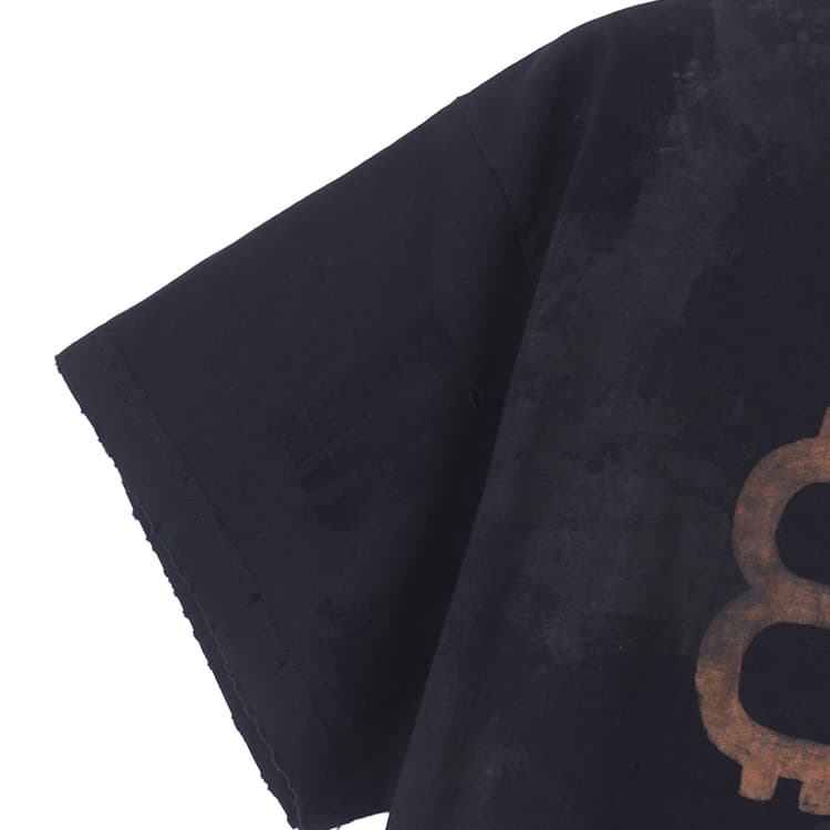 Футболка Balenciaga FW23 Black T-Shirt — фото 8