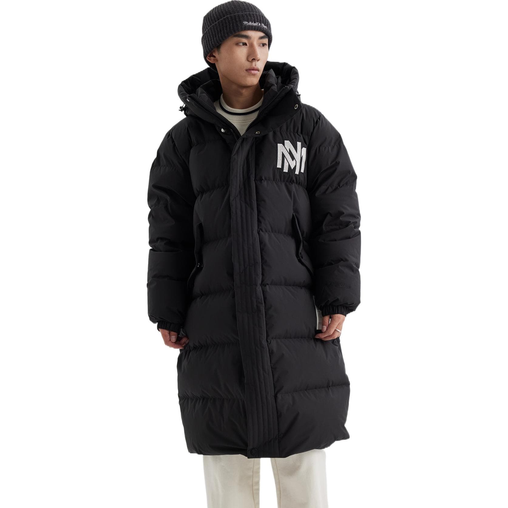 Зимняя куртка Mitchell Ness logo - изображение 7