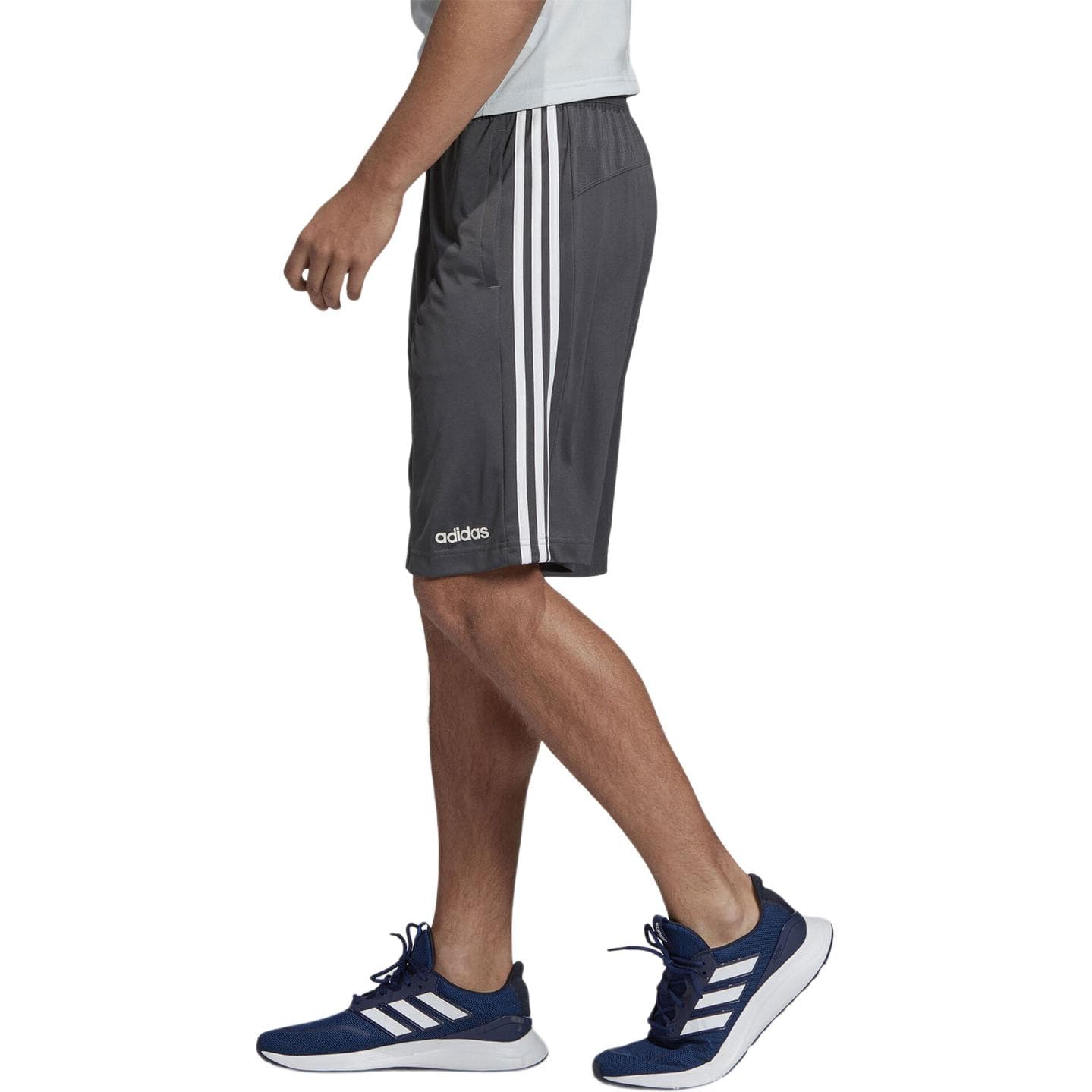 Шорты Adidas Повседневные шорты Мужские Темно-серые - изображение 5