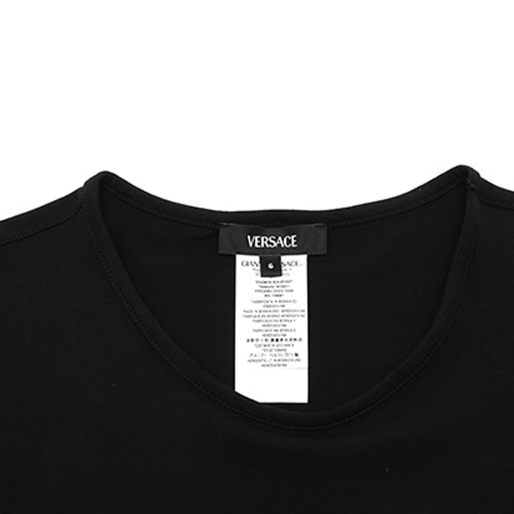 Футболка VERSACE Logo SS24T 2 - изображение 5