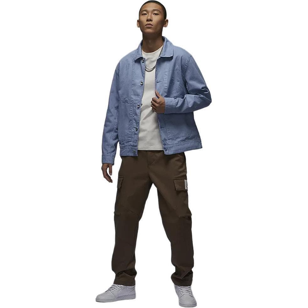 Куртка Jordan Essentials Blue Grey Jacket - изображение 5