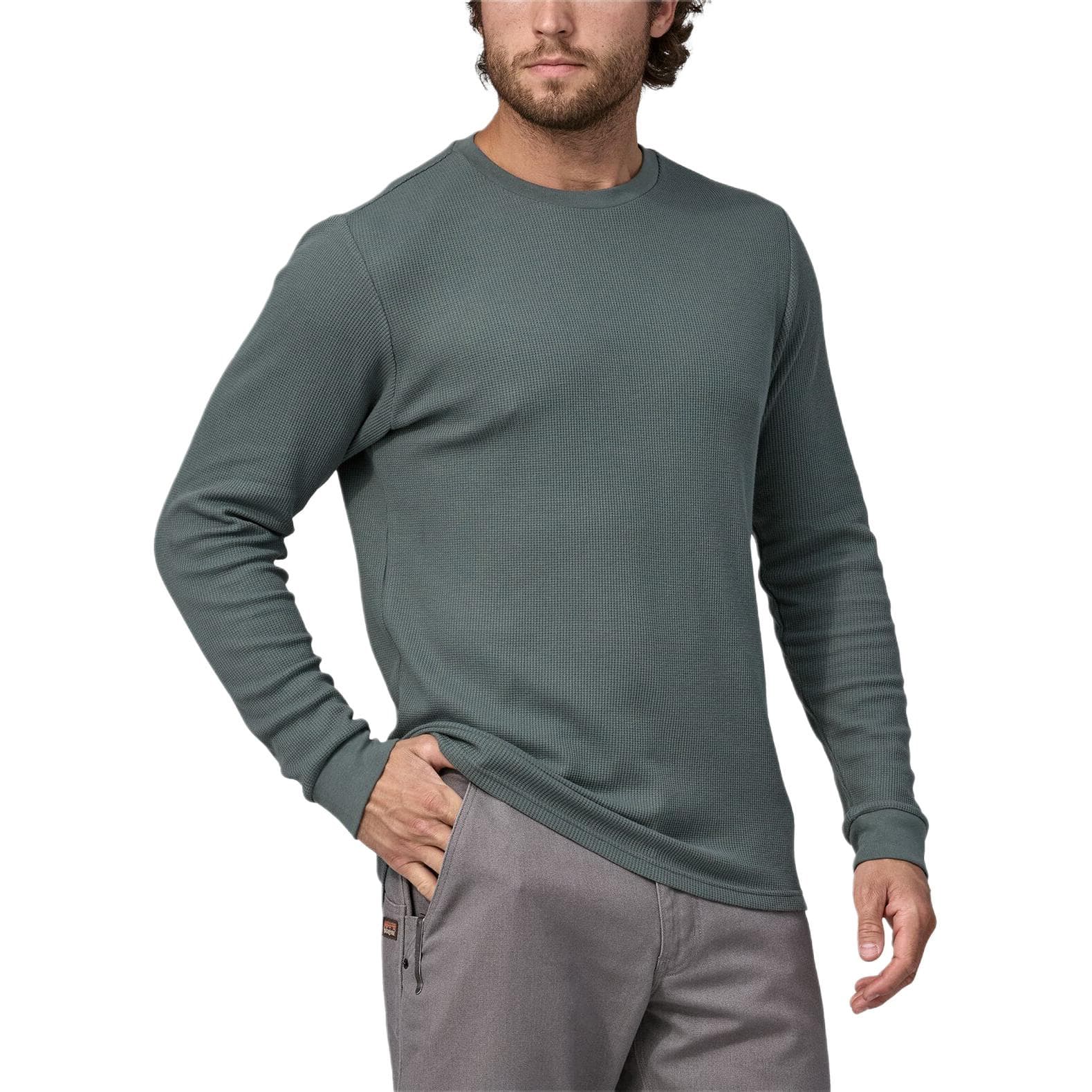Футболка patagonia Work Waffle Crew T - изображение 5