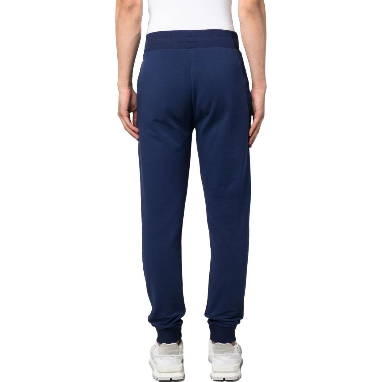 Штаны MOSCHINO Blue Men's Casual Pants MOSCHINO Синий Мужской Повседневный Брюки - изображение 2