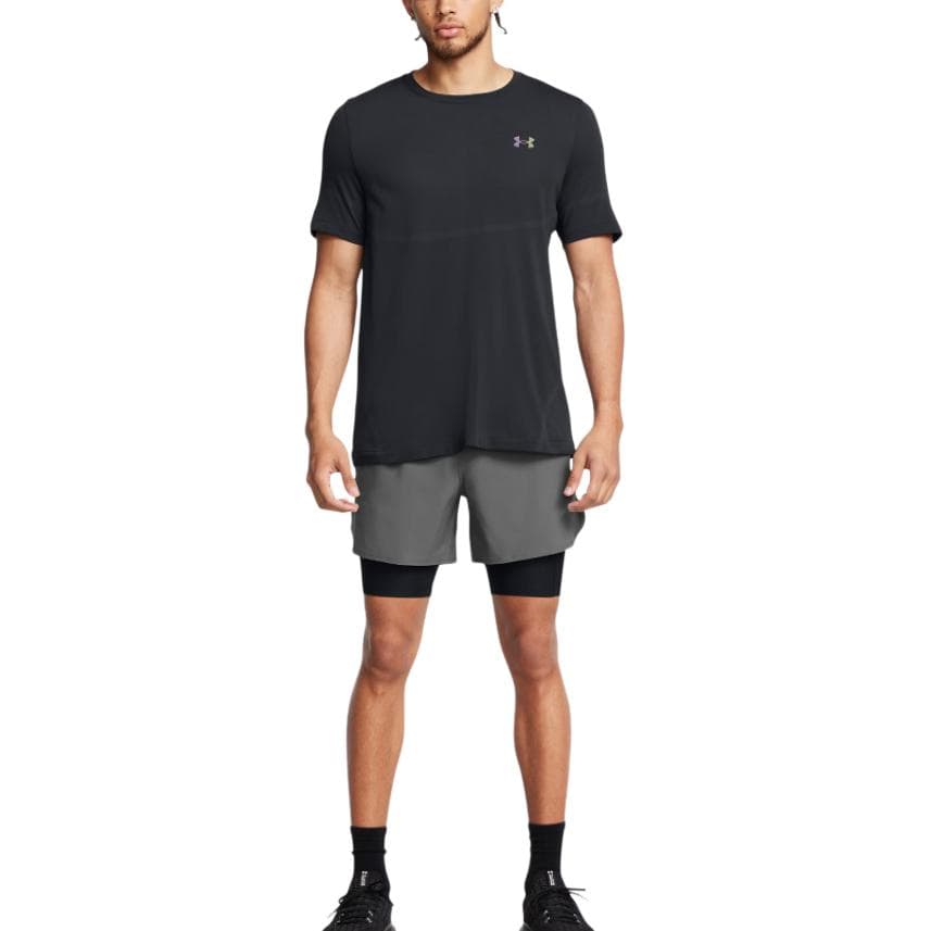 Шорты Under Armour Vanish Elite Повседневные шорты Мужские Камень Застежка - изображение 5