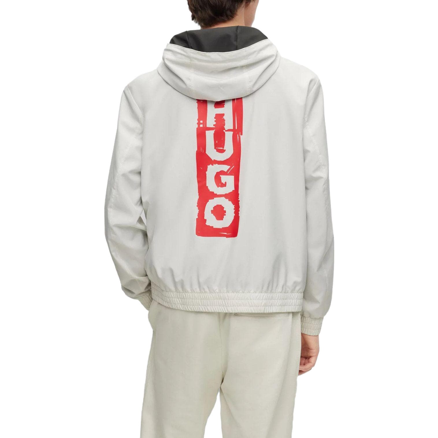 Куртка HUGO BOSS Water-Repellent Hooded Jacket With Vertical Logo - изображение 4