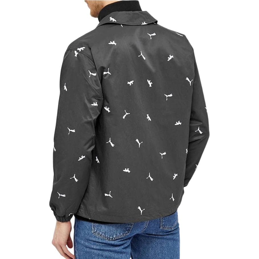Куртка PUMA x Maison Kitsune AOP Куртки и Пальто Унисекс Черный - изображение 4