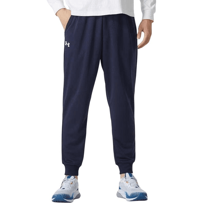Штаны Under Armour Спортивные трикотажные брюки Мужской Синий - изображение 2