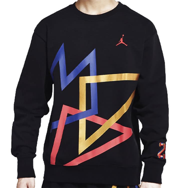 Кофта Jordan Sport DNA Crewneck Sweatshirt Black - изображение 4