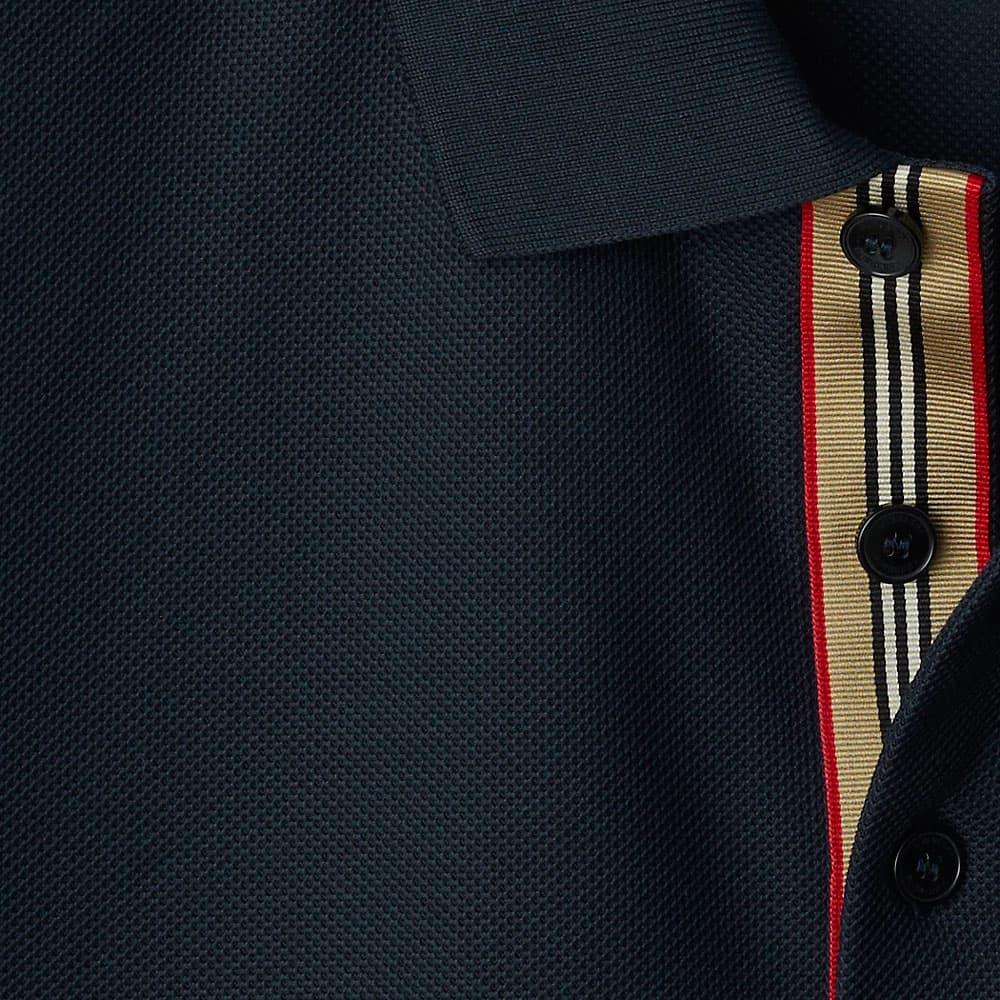 Поло Burberry SS24 Logo Polo Navy - изображение 5