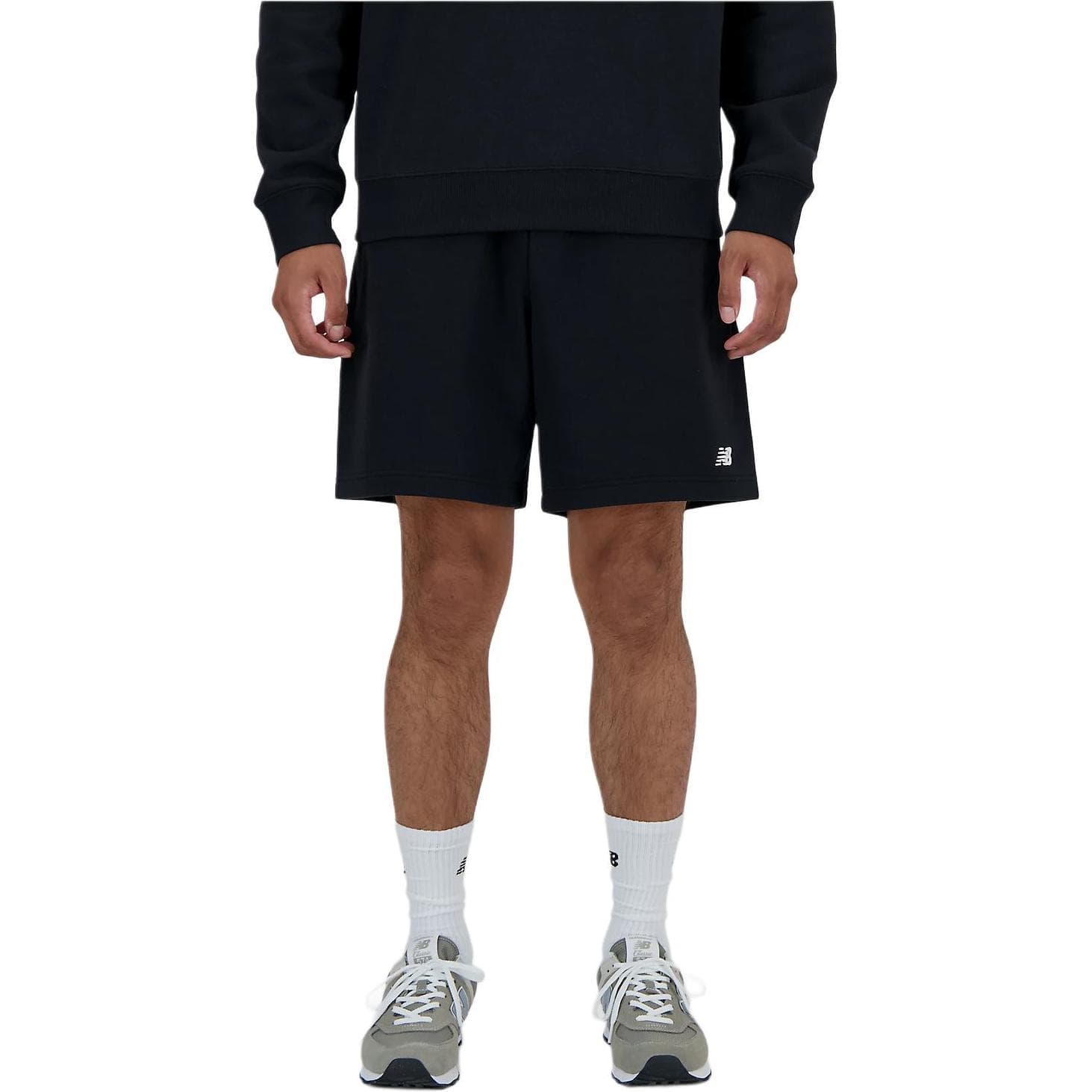 Шорты New Balance Essentials French Terry Short Black - изображение 3