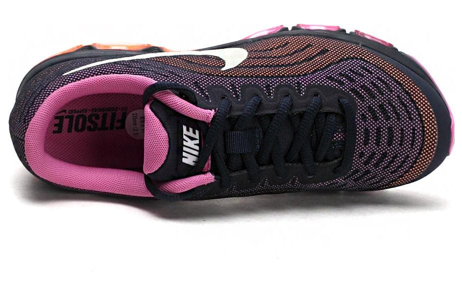 Кроссовки Nike Air MAX Tailwind 6 Амортизация Устойчивость к истиранию Низкий верх Повседневная обувь Синий Фиолетовый Подростки - изображение 3